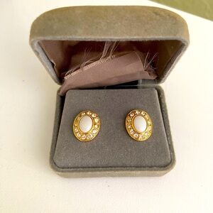 Vintage Oval Earrings